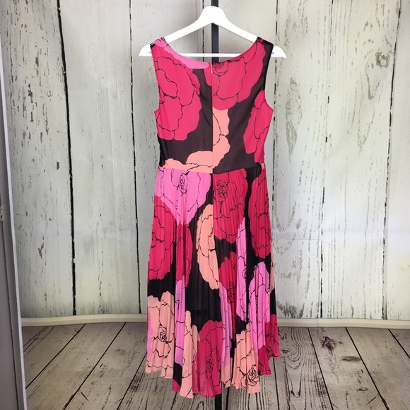 Max & Cleo Lydia Lined Hi-Low Floral Dress - Picture 4 of 4